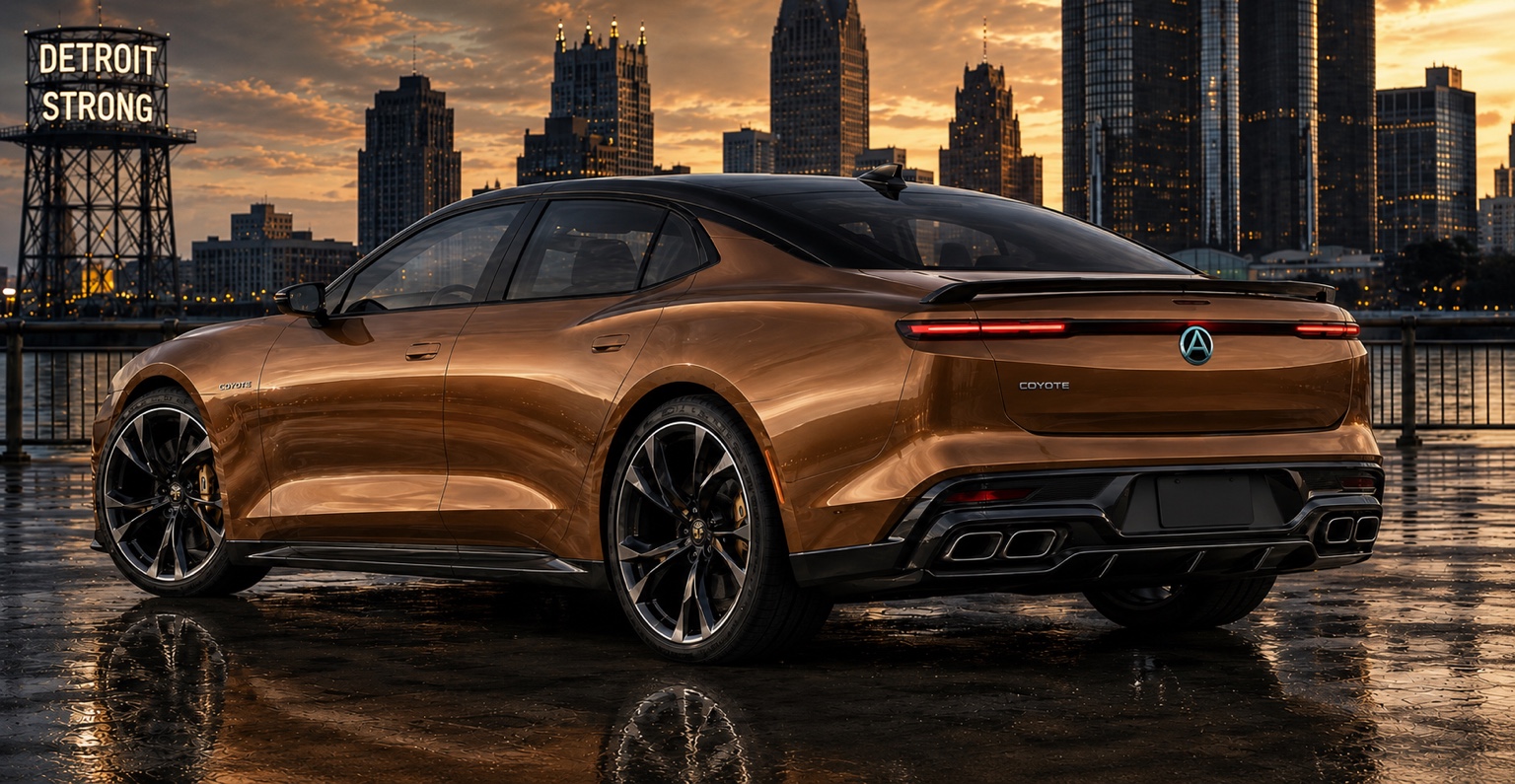 AETHER Coyote — Rear three-quarter view