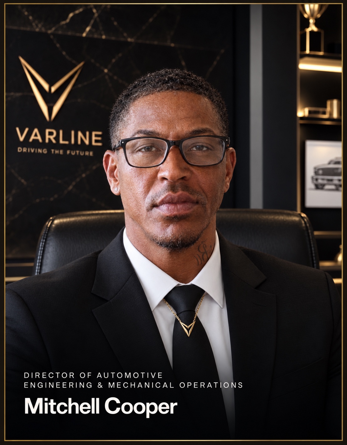 Mitchell Cooper, Director of Automotive Engineering and Mechanical Operations at VARLINE