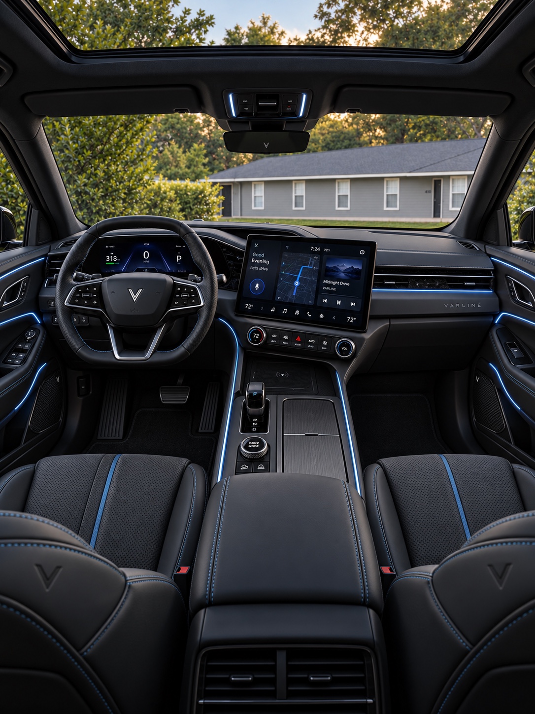 VARLINE PERSONAL PERFORMANCE VEHICLE — Driver-focused cabin