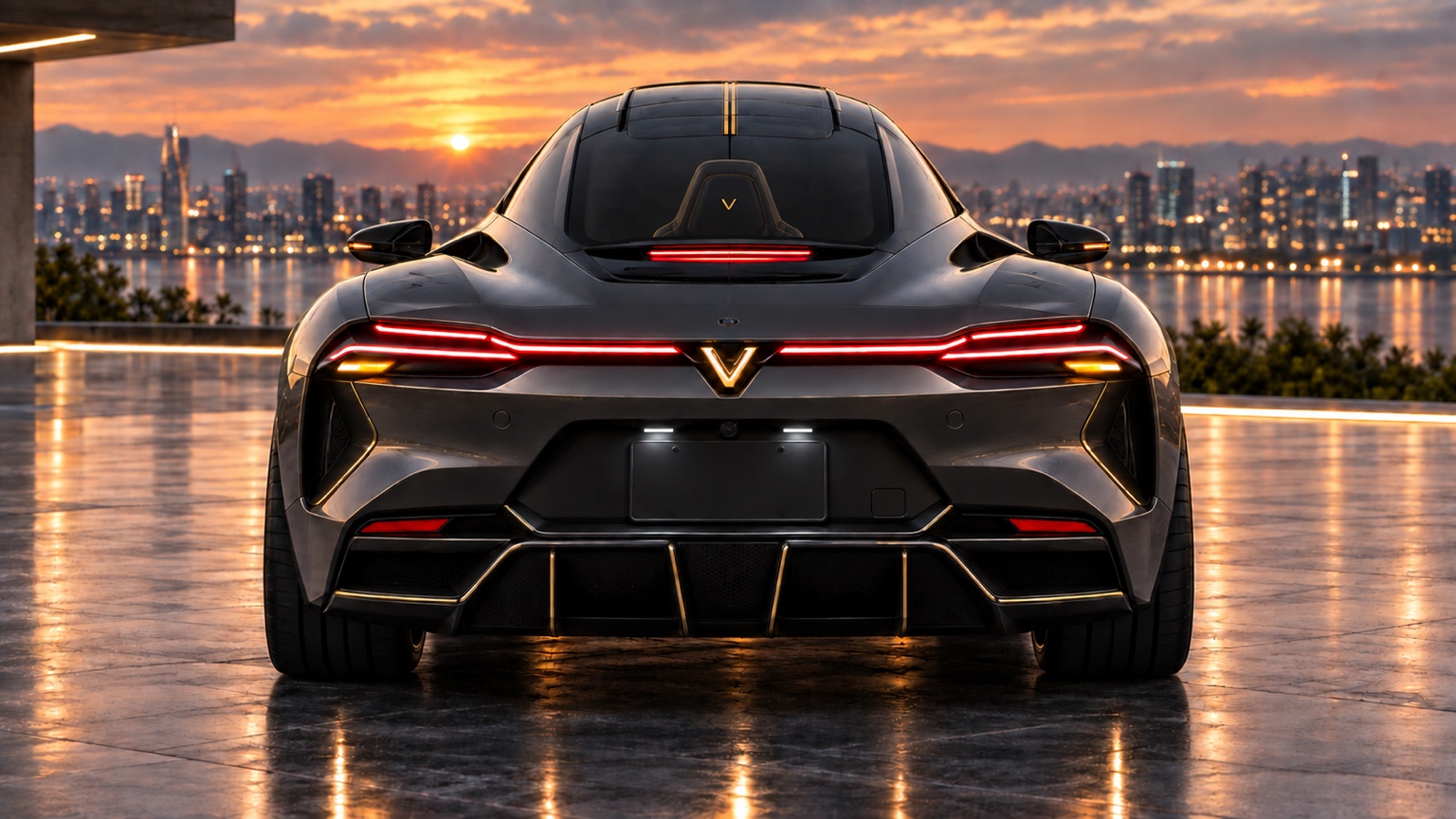 VARLINE PERSONAL PERFORMANCE VEHICLE — Rear signature