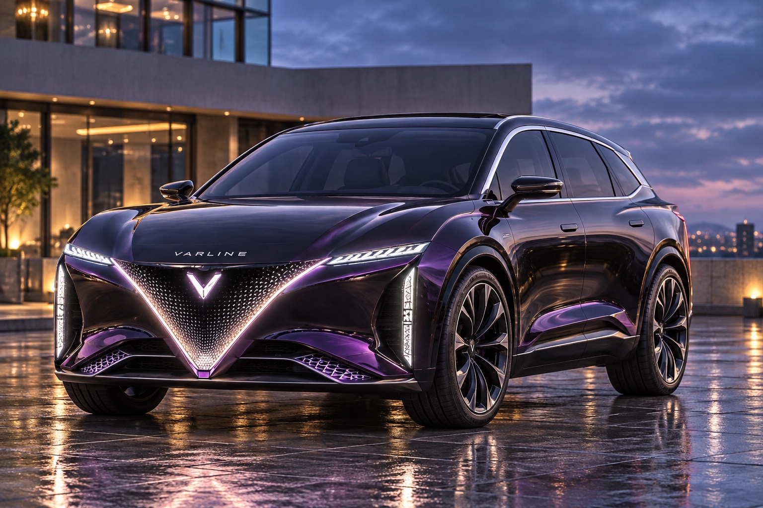 VARLINE SUV concept — Front three-quarter view