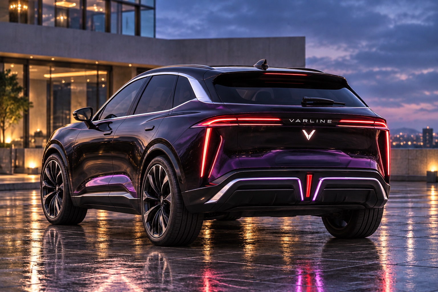 VARLINE SUV concept — Rear three-quarter view